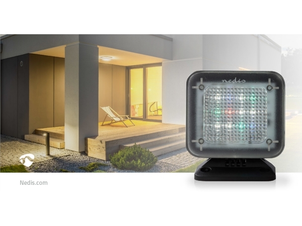 Nedis Tv Simulator, Box, Drinnen, Schwarz, Acrylnitril-Butadien-Styrol (Abs), 85 Mm, 40 Mm