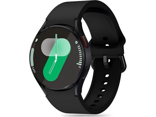 Pasek Tech-Protect Silicone na Samsung Galaxy Watch 4 / 5 / 5 Pro / 6 / 7 / FE - czarny