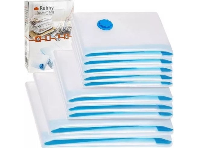 Vakuumposer Sæt - 10 Stk. i 4 Størrelser til Pladsbesparelse