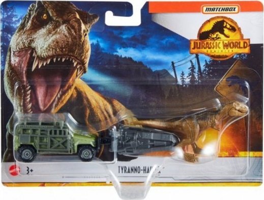 Matchbox Jurassic World Dinosaur Transporter Tyranno-Hauler køretøj