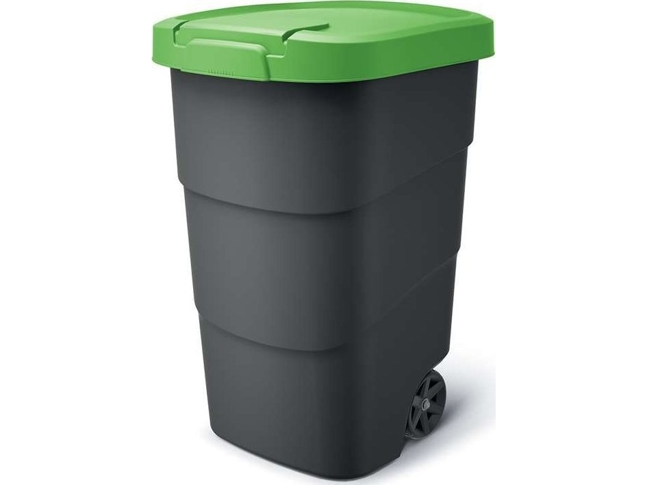 KEDEN affaldsspand WHEELER 90 L - grøn