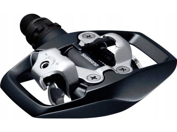 Shimano PD-ED500, Vägcykel, Gjuten aluminium, Gjuten aluminium, Svart, Krommolybdenstål 4140 (CrMo), Pedaler med clips, 2 styck | Cykling - Cykelutrustning - Pedaler och klackar | GameStuff