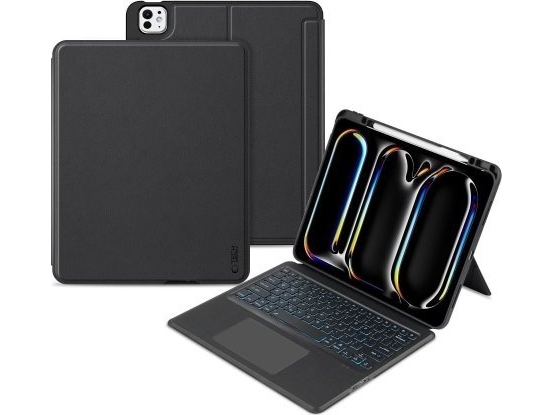 Etui Tech-Protect Sc Mag Pen + Keyboard Ipad Pro 13" 7 Gen. (2024) - Sort