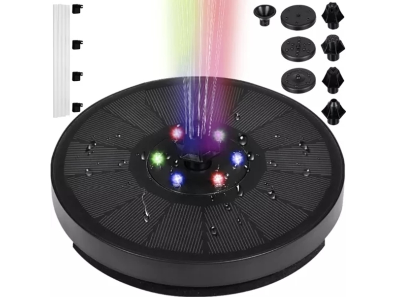 Gardlov solcellsdriven trädgårdsfontän LED Gardlov 23227 | Belysning - Utomhusbelysning - Solcellslampor | GameStuff