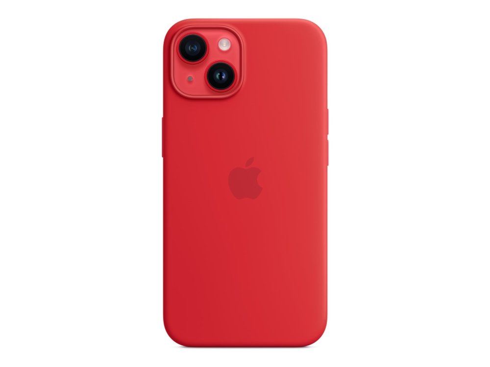 Apple Iphone 14 Silikon Case Mit Magsafe - (Product)Red, Cover, Apple, Iphone 14, 15,5 Cm (6.1"), Rot
