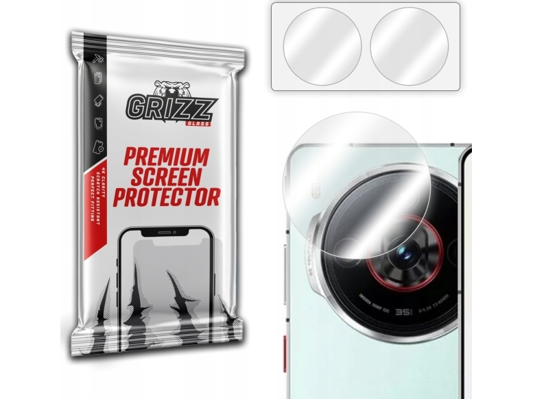 Grizzglass Hybridglass Kameraglas Til Zte Nubia Z60s Pro