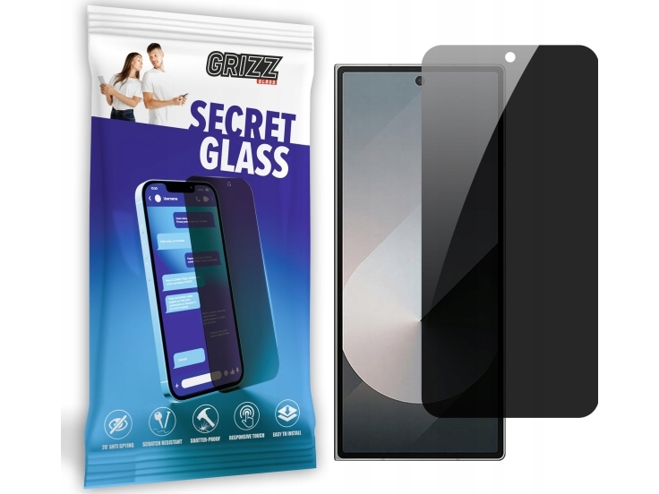 Grizzglass Secretglass Privacy Glass Til Samsung Galaxy Z Fold 6