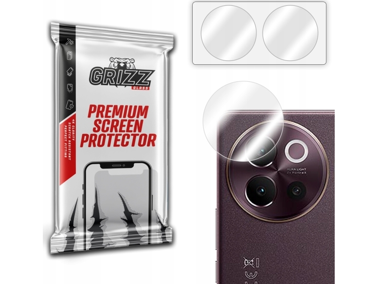 Grizzglass Kameralinsehybridglas Hybridglass Camera Til Vivo V40 Lite