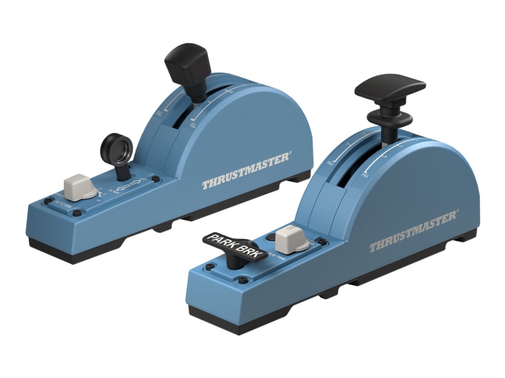 Thrustmaster TCA Quadrant Add-On Airbus Edition - Flysimulator - Sort / Blå, Windows 10 - PC | Spel - Konsoler tillbehör - Övriga | GameStuff