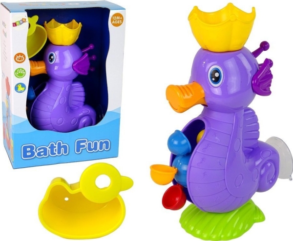 Lean Toys Vonios žaislas Jūros arkliukas LeanToys