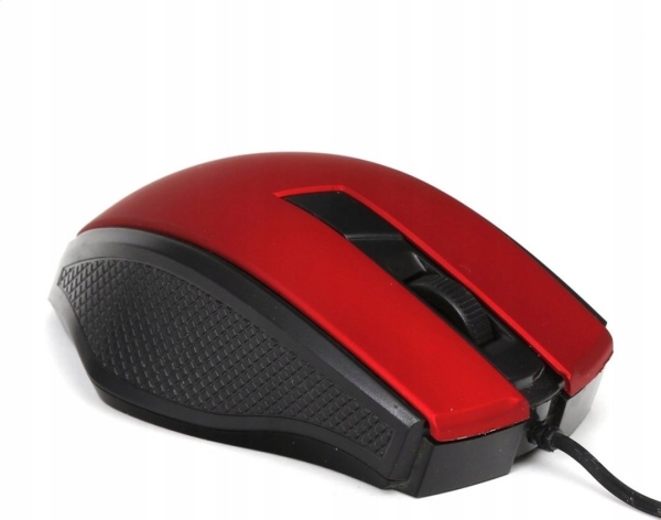 Mysz Omega Omega Omega Mysz Mouse 1200Dpi Rot [45528]