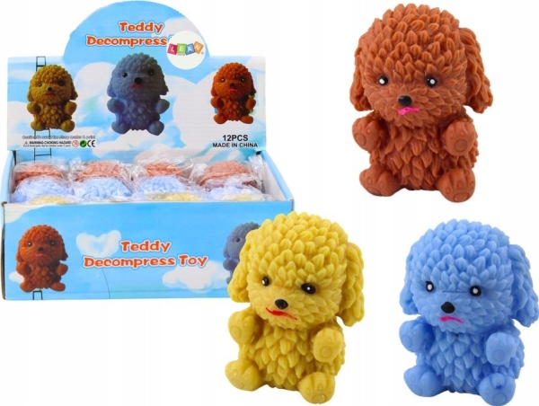 LeanToys strækbar gummi anti-stress hund killing