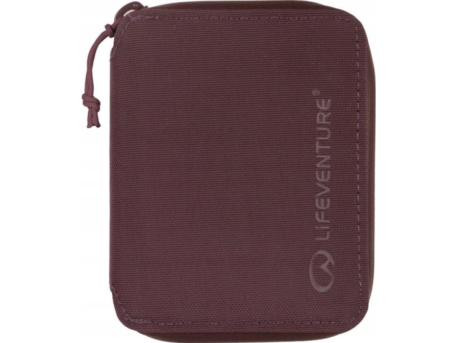 Lifeventure RFID bi-fold plånbok, återvunnen, Plum | N - A | GameStuff