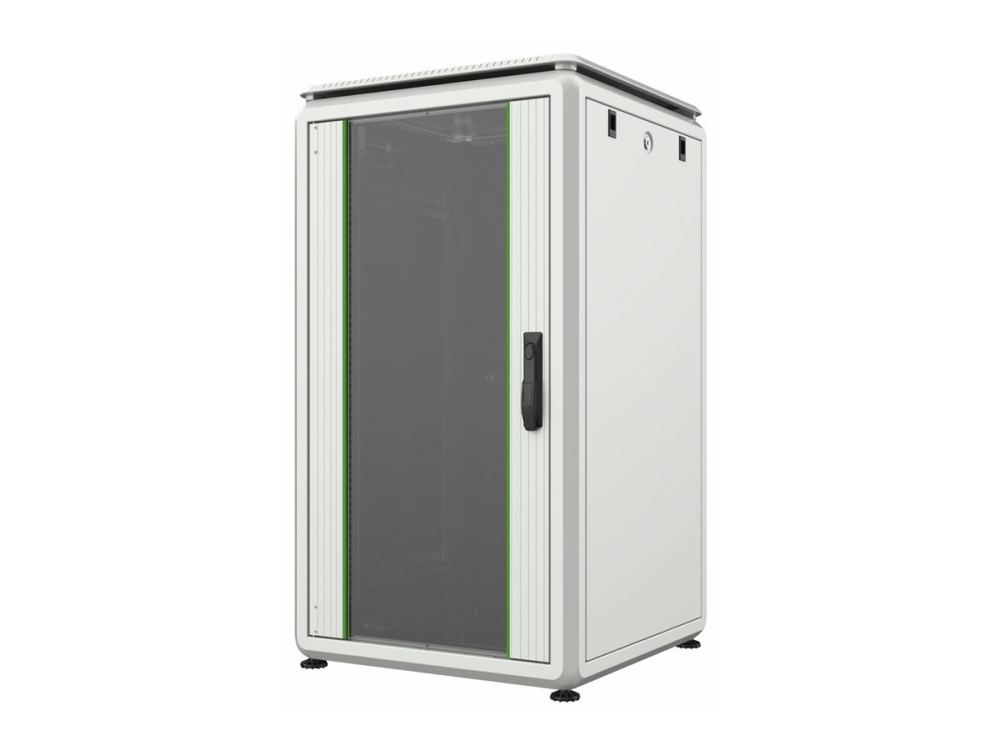 Lanview By Logon Data Line - Rack Kabinet - 600 X 600 Mm, Datalinje - Fritstående - Hvid - 20U - 19"