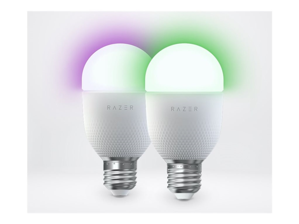Razer Aether Led Glödlampa Form: A19 E26 / E27 9 W Klass F Rgb Lampa 2700 6500 K