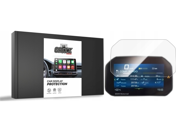 Grizzglass Folia Ceramiczna Grizzglass Cardisplay Protection Do Bmw C 400 X 6,5" Tft 2018-2024