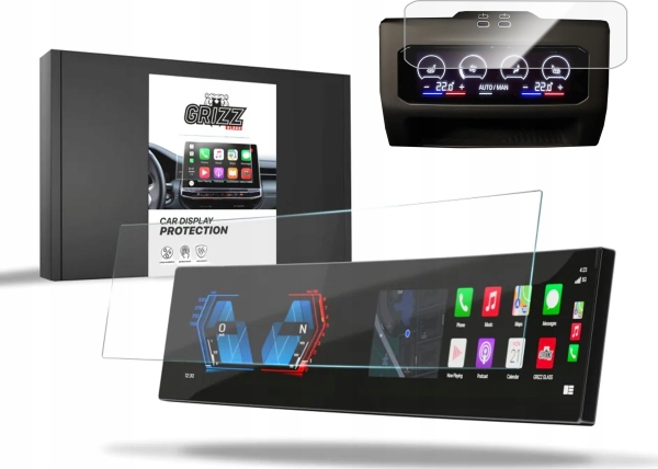 Grizzglass Keramisk Folie Cardisplay Protection Til Bmw 5 G60 2023-2024 [2-I-1]