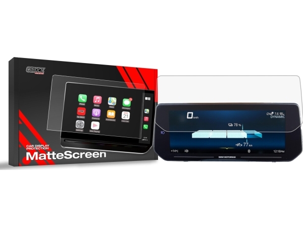 Grizzglass Matte Schutzfolie Cardisplay Protection Für Bmw K 1600 B 10,25" Tft 2022-2024