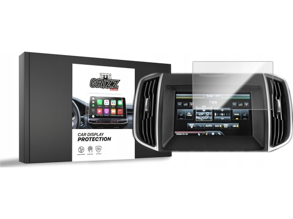 Grizzglass Keramikfolie Cardisplay Protection Für Ford Edge 8" 2014-2021
