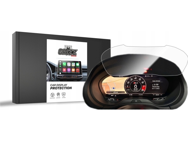 Grizzglass Keramikfolie Cardisplay Protection Für Audi A3 8V Virtual Cockpit Retrofit 12" 2012-2019