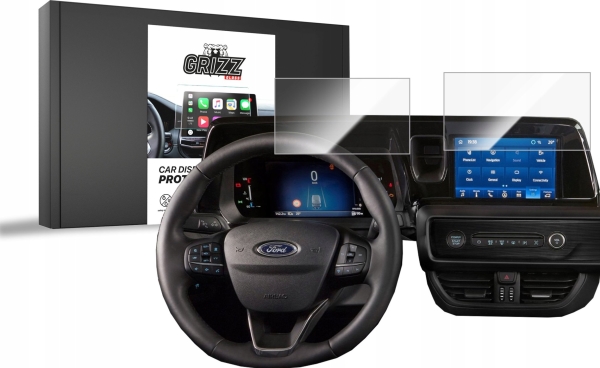 Grizzglass Folia Ceramiczna Grizzglass Cardisplay Protection Do Ford Courier 8" 2023-2024 [2W1]