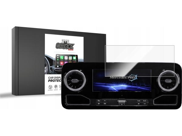 Grizzglass Cardisplay Protection Keramikfolie Für Mercedes Sprinter Mbux 10,25" 2019-2024