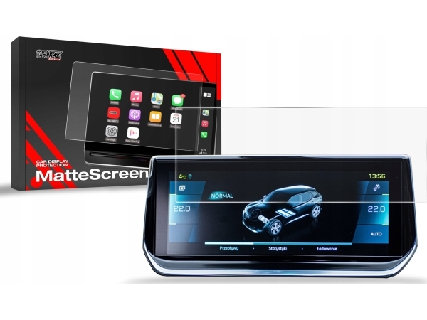 Grizzglass Matte Schutzfolie Cardisplay Für Peugeot 208 2 10,25" 2024