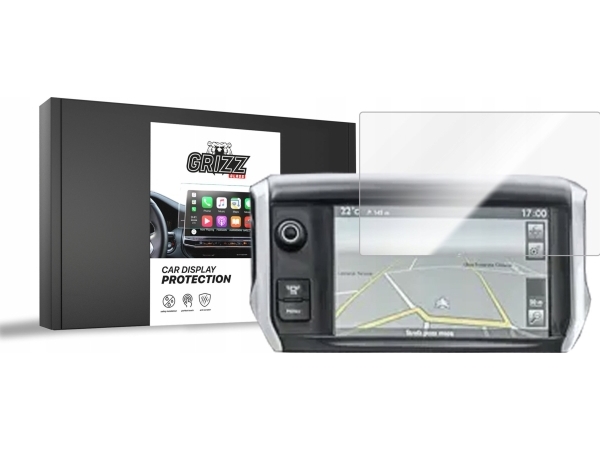 Grizzglass Keramikfolie Cardisplay Protection Für Peugeot 2008 1 2017