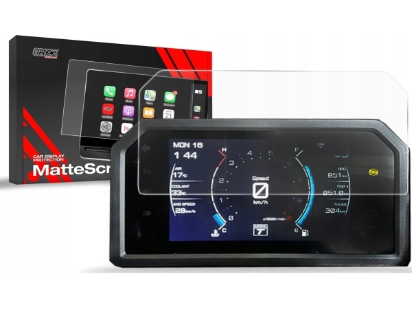Grizzglass Mattes Navigationsetui Mit Displayschutz Für Yamaha Tmax 7" 2024