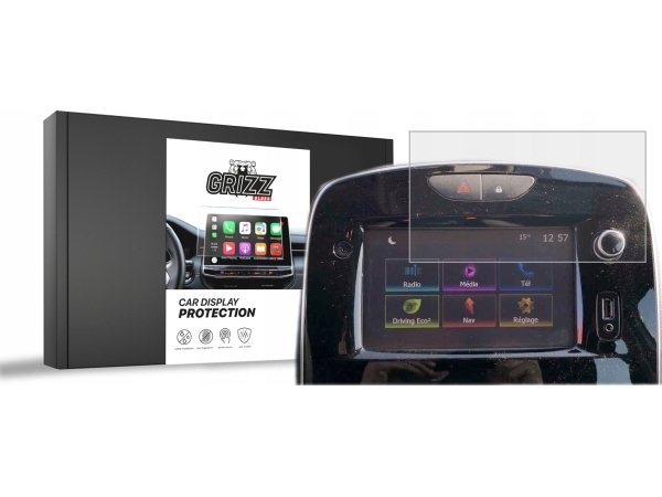 Grizzglass Folia Matowa Grizzglass Cardisplay Protection Do Renault Clio 4 7" R-Link 2012-2018