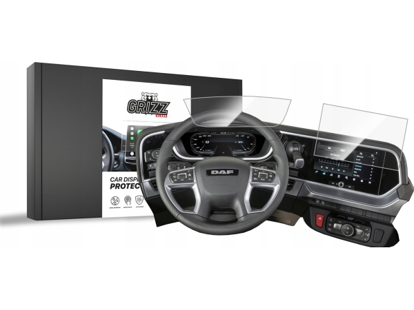 Grizzglass Keramik-Display-Schutzfolie Für Daf Xf Ngd [2W1]