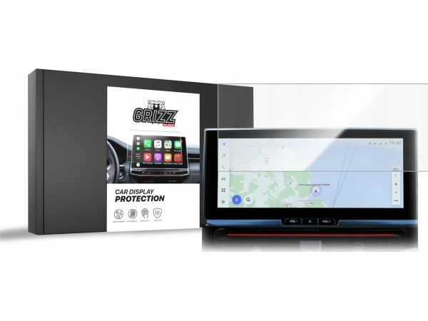 Grizzglass Keramik Display-Schutz Cardisplay Protection Für Toyota Ch-R 12,3" 2024