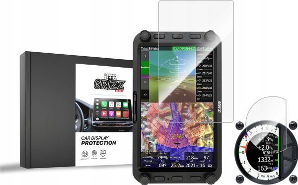 Grizzglass Folia Ceramiczna Grizzglass Cardisplay Protection Do Lx9050 Vario V8 [2W1]