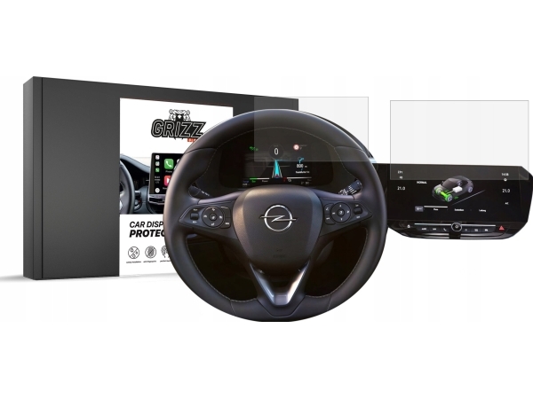 Grizzglass Matte Display-Schutzfolie Cardisplay Protection Für Opel Corsa F 10" 2020-2024 [2-In-1]