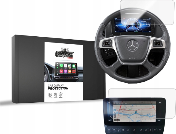 Grizzglass Folia Ceramiczna Grizzglass Cardisplay Protection Do Mercedes Arocs 2018 [2W1]