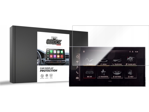 Keramikfolie Grizzglass Cardisplay Protection Für Audi Q3 F3 8,8" 2018