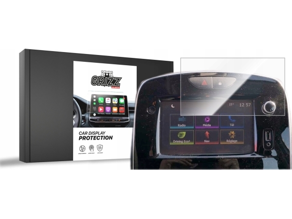 Grizzglass Cardisplay Protection Keramikfolie Für Renault Clio 4 7" R-Link 2012-2018