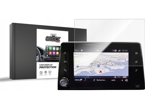 Grizzglass Keramikfolie Cardisplay Protection Für Peugeot Partner 3 2021