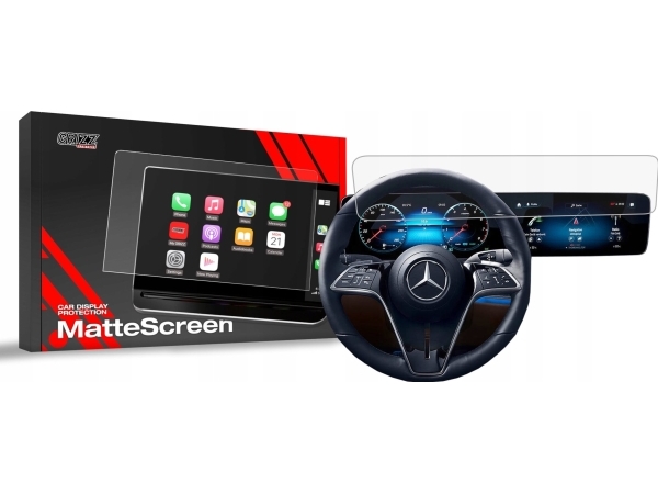 Grizzglass Matte Folie Cardisplay Protection Für Mercedes S-Klasse Coupé W222 2017-2020