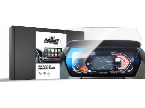 Grizzglass Keramikfolie Für Car-Display Grizzcardisplay Protection Für Bmw 2 G42 Live Cockpit 10,25" 2021-2024