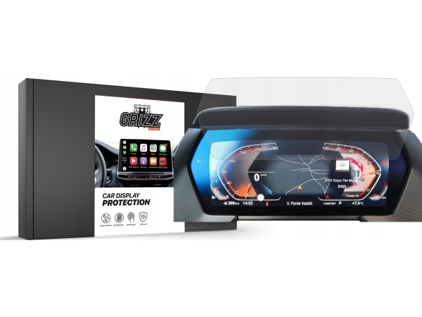 Grizzglass Matte Display-Schutzfolie Cardisplay Protection Für Bmw 1 F40 10,25" 2019-2024