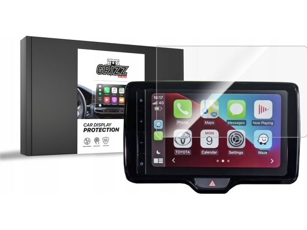 Grizzglass Folia Ceramiczna Grizzglass Cardisplay Protection Do Toyota Aygo X 9" Hd 2022
