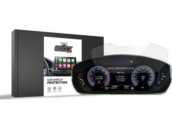 Grizzglass Keramisk Film Cardisplay Protection Til Audi Q3 Virtual Cockpit 10,25" 2020