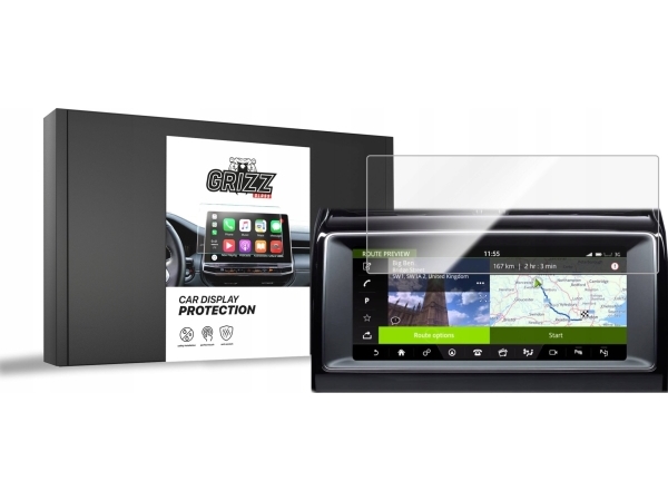 Grizzglass Keramikschutz Grizzglass Cardisplay Protection Für Jaguar Xf 10,2" 2015-2020
