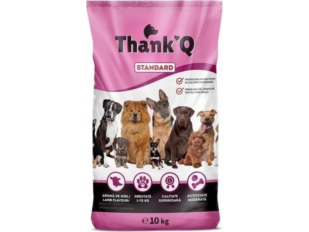 Thank'q Standard Lamm - Trockenfutter Für Hunde - 10Kg