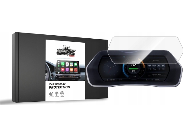 Grizzglass Keramikfolie Grizzglass Cardisplay Protection Für Tesla Model X 12,3" 2016-2021