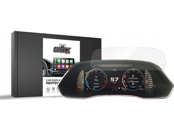 Grizzglass Keramikfolie Grizzglass Cardisplay Protection Für Skoda Superb 3 Virtual Cockpit 10,25" 2019