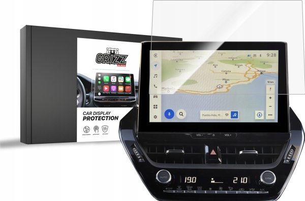 Grizzglass Keramik-Displayfolie Cardisplay Protection Für Toyota Yaris 10,5" (2024)