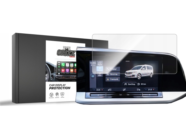 Grizzglass Keramikfolie Grizzglass Cardisplay Protection Für Ford Tourneo Connect 4 10" 2022 [2-In-1]