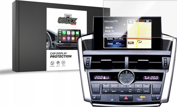 Grizzglass Cardisplay Protection Keramikfolie Für Lexus Nx 200T 2016 Pre-Facelift